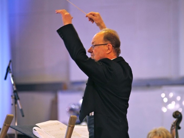 Святослав Литвиненко, художній керівник і головний диригент академіного оркестру народної та популярної музики НРКУ